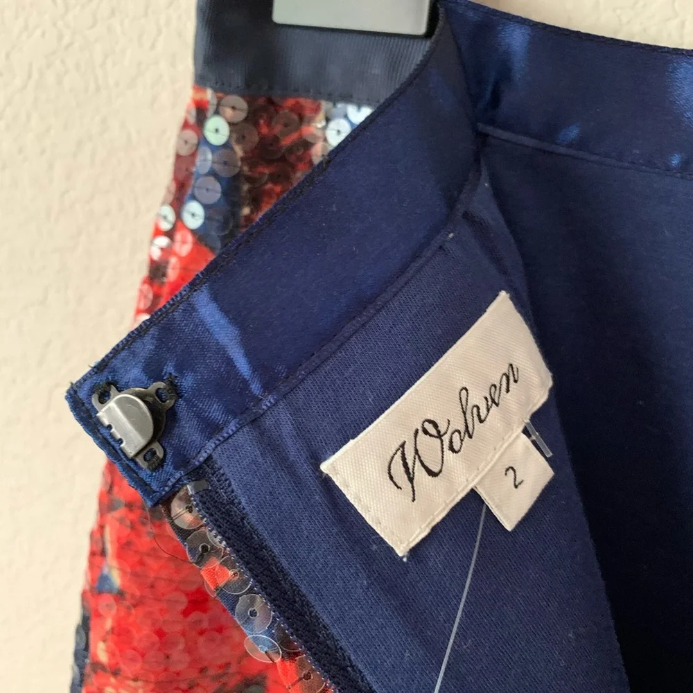 Anthropologie sequin pencil skirt